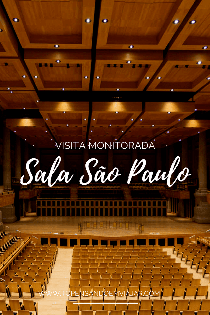 Visita monitorada à Sala São Paulo