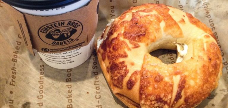 Einstein Bros e seus deliciosos bagels!