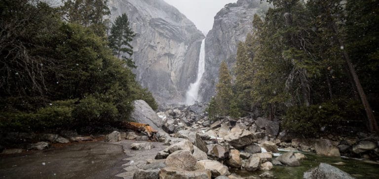 Como é visitar o Yosemite no inverno