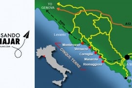 Viagem Cinque terre Itália
