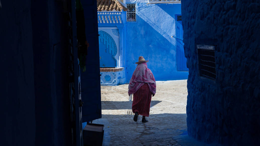 A surpreendente Chefchaouen, a cidade azul do Marrocos