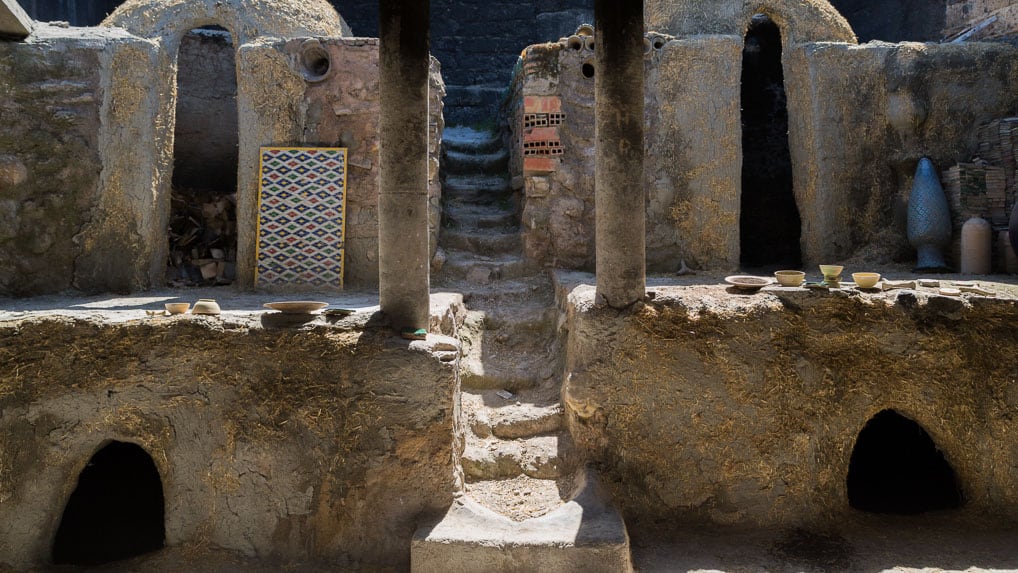 forno para cerâmica, Fès, Marrocos