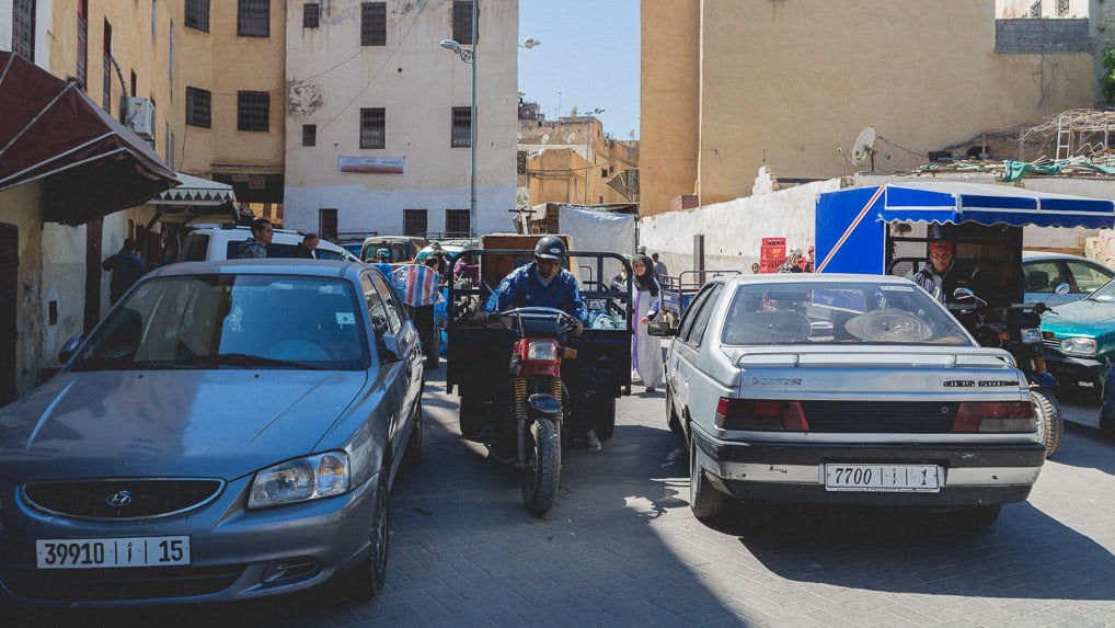 Entrada da medina de Fès, no Marrocos