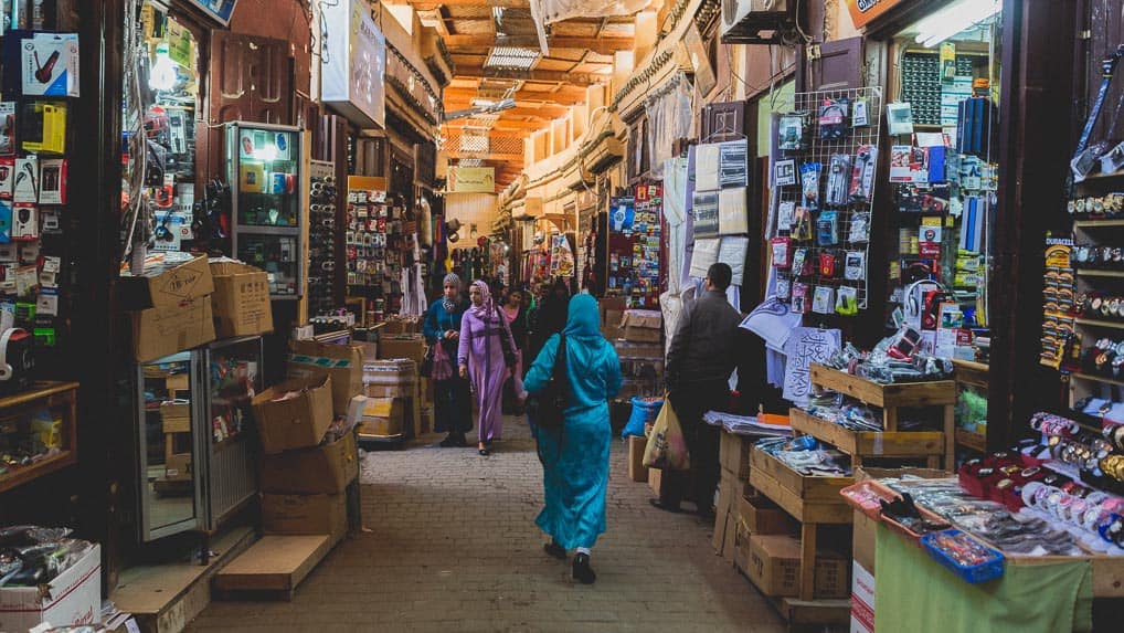 Medina de Fès no Marrocos