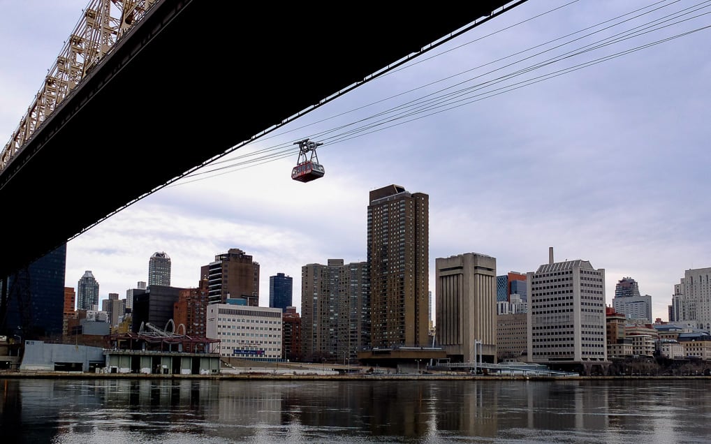 Roosevel Island Tram em NYC