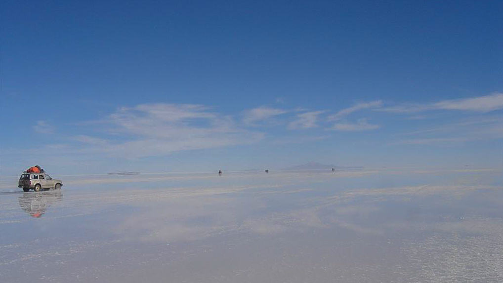 Salar do Uyuni, na Bolívia