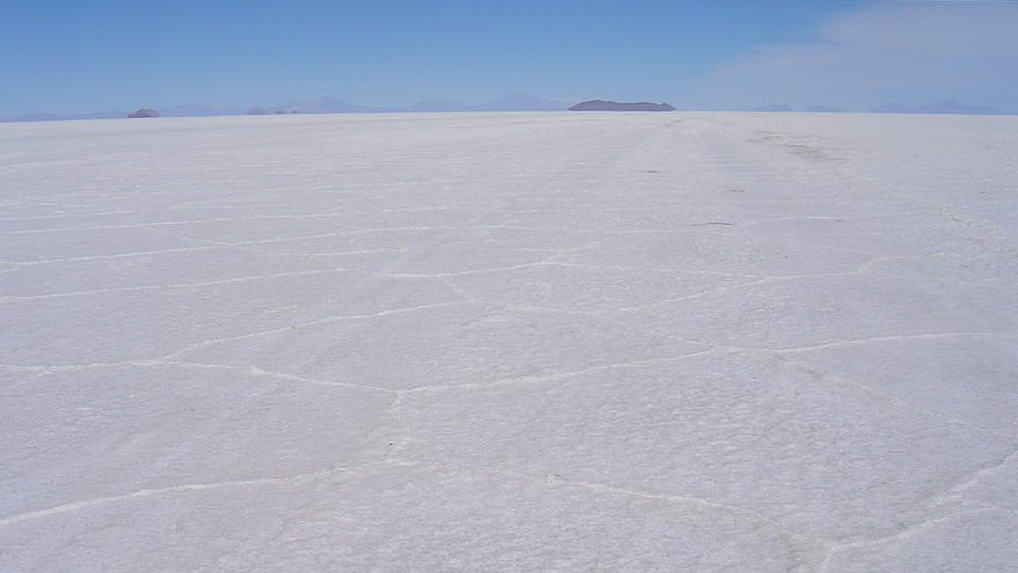 Salar do Uyuni, na Bolívia