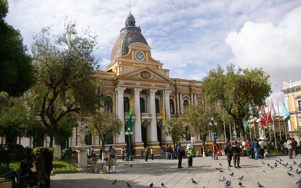 La Paz, na Bolívia