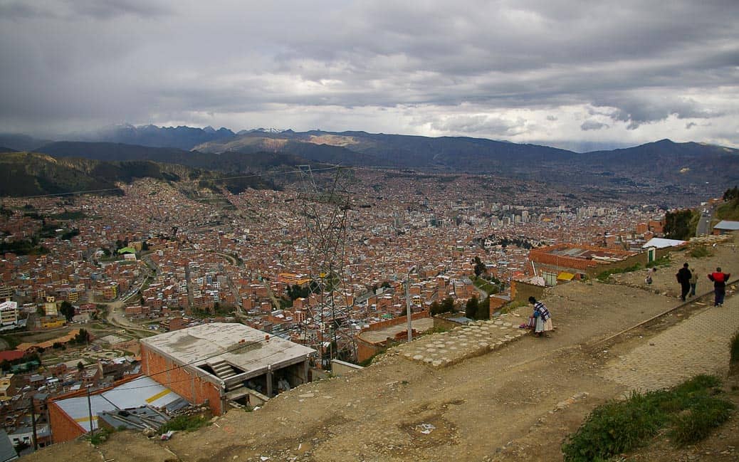 La Paz, na Bolívia