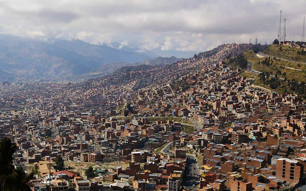 La Paz, na Bolívia