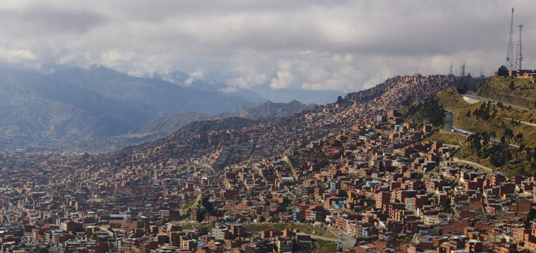 La Paz, uma explosão de cores na Bolívia
