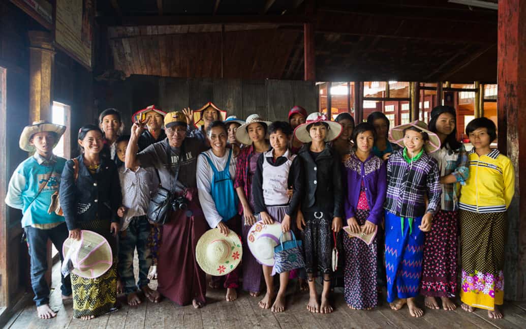 Viagem para Myanmar: Sofia e a turma