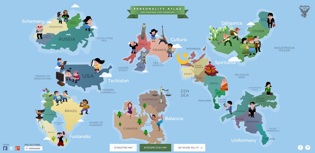 INSTROSPECTION MAP mapa diferente