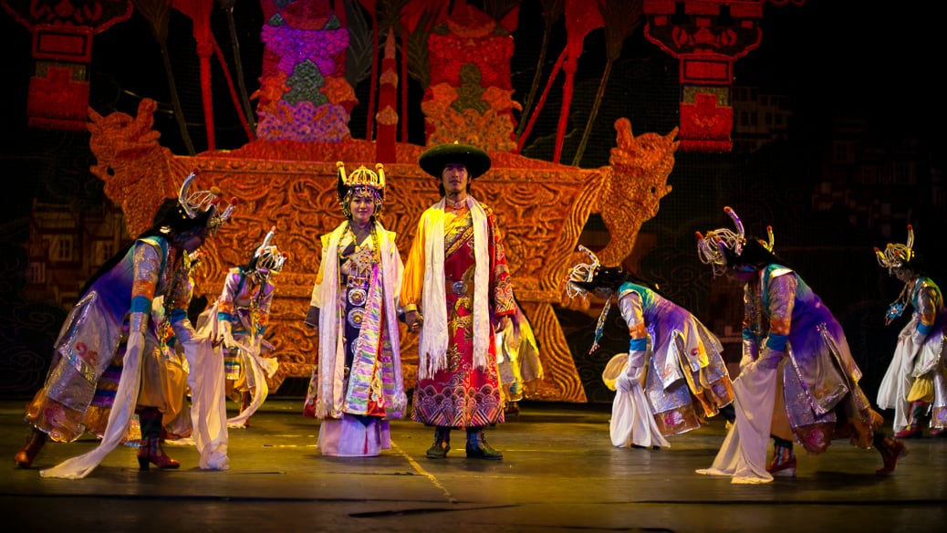 Lhamo, tradicional ópera tibetana