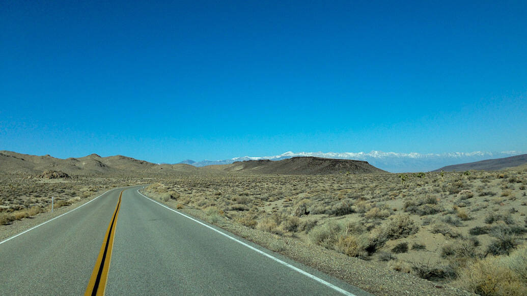 Do Death Valley ao Yosemite no inverno