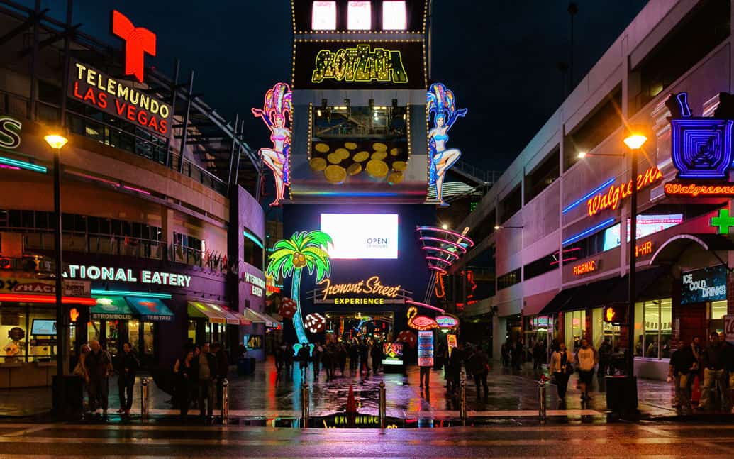 Onde estacionar na Fremont Street