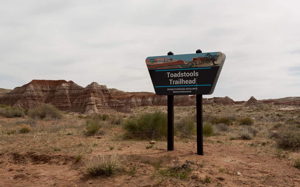 A fantástica Trilha Toadstools, em Utah