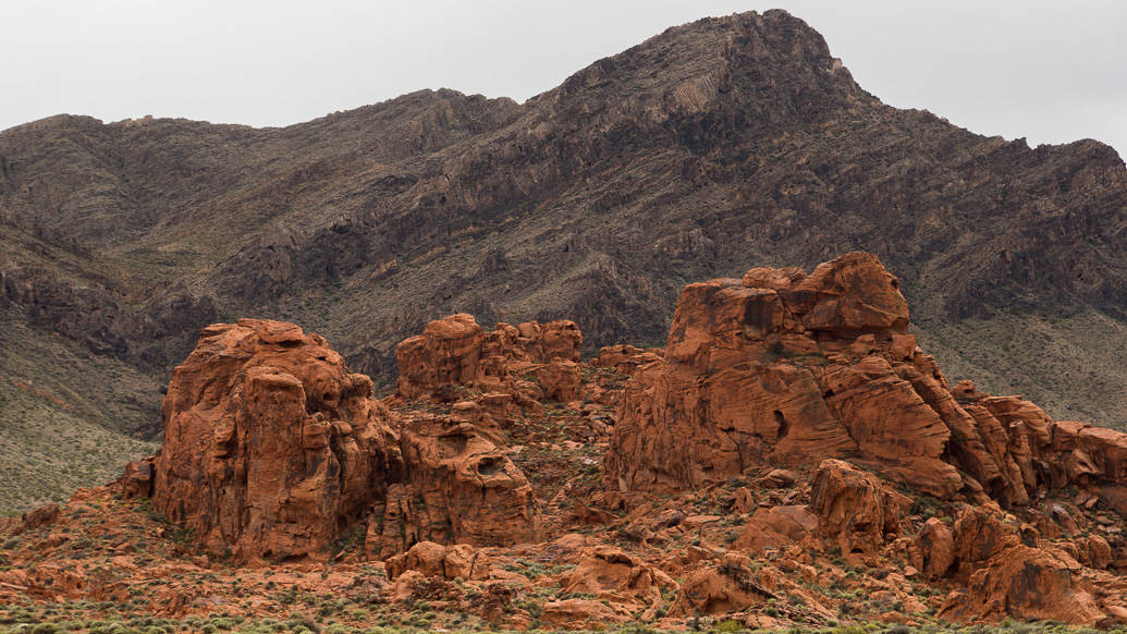 Valley of fire em Nevada