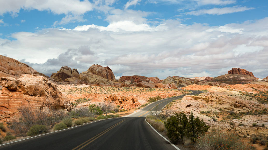 O incrível Valley of Fire, em Nevada