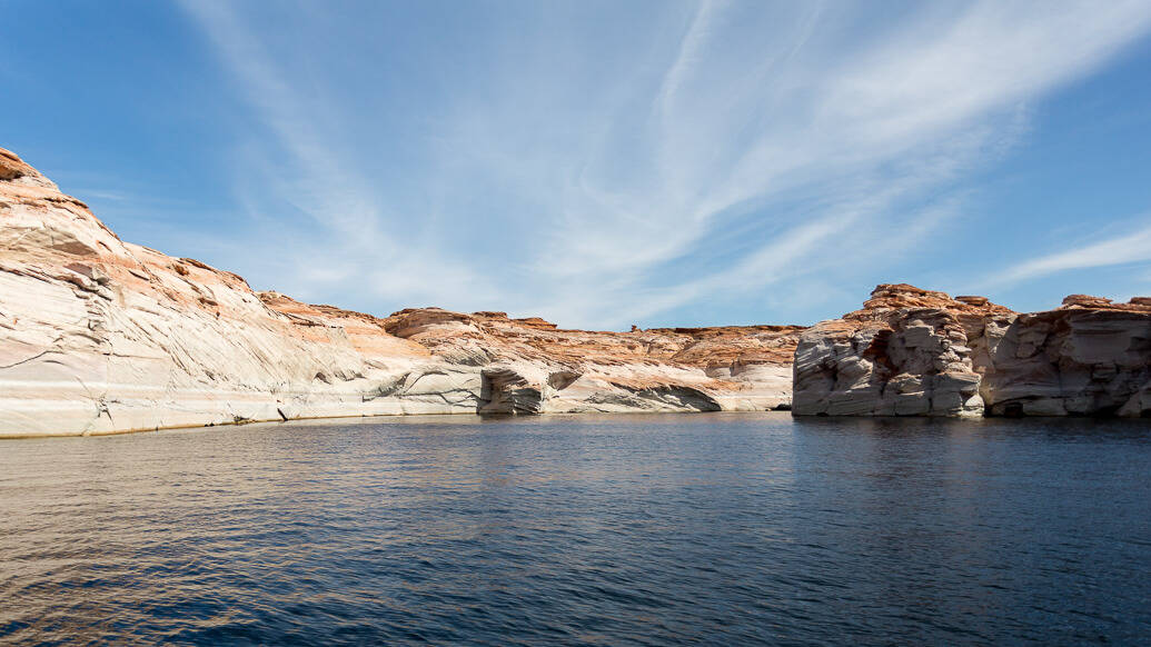 Passeio de barco no Antelope Canyon