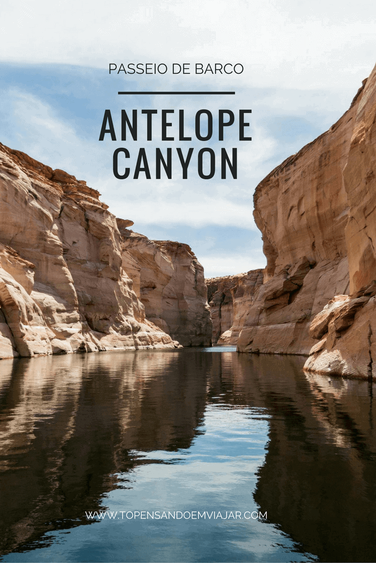 Passeio de barco no Antelope Canyon, Arizona