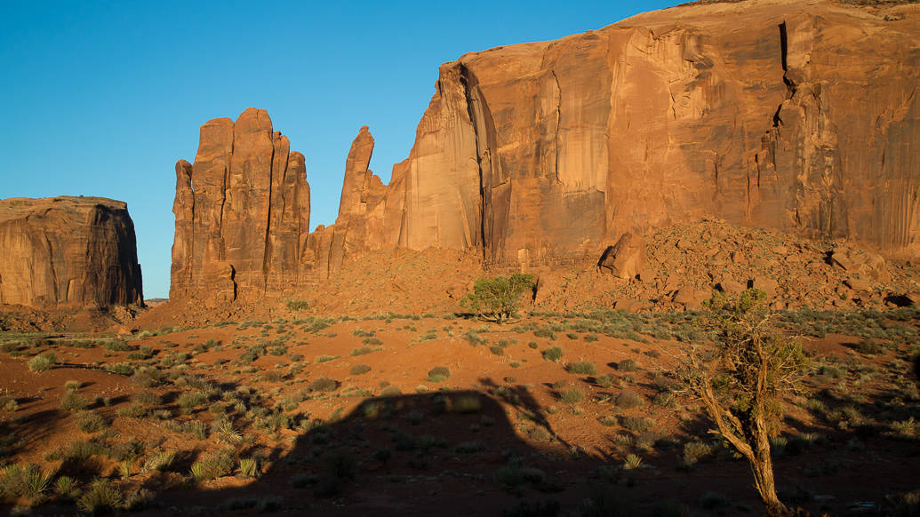 Amanhecer no Monument Valley