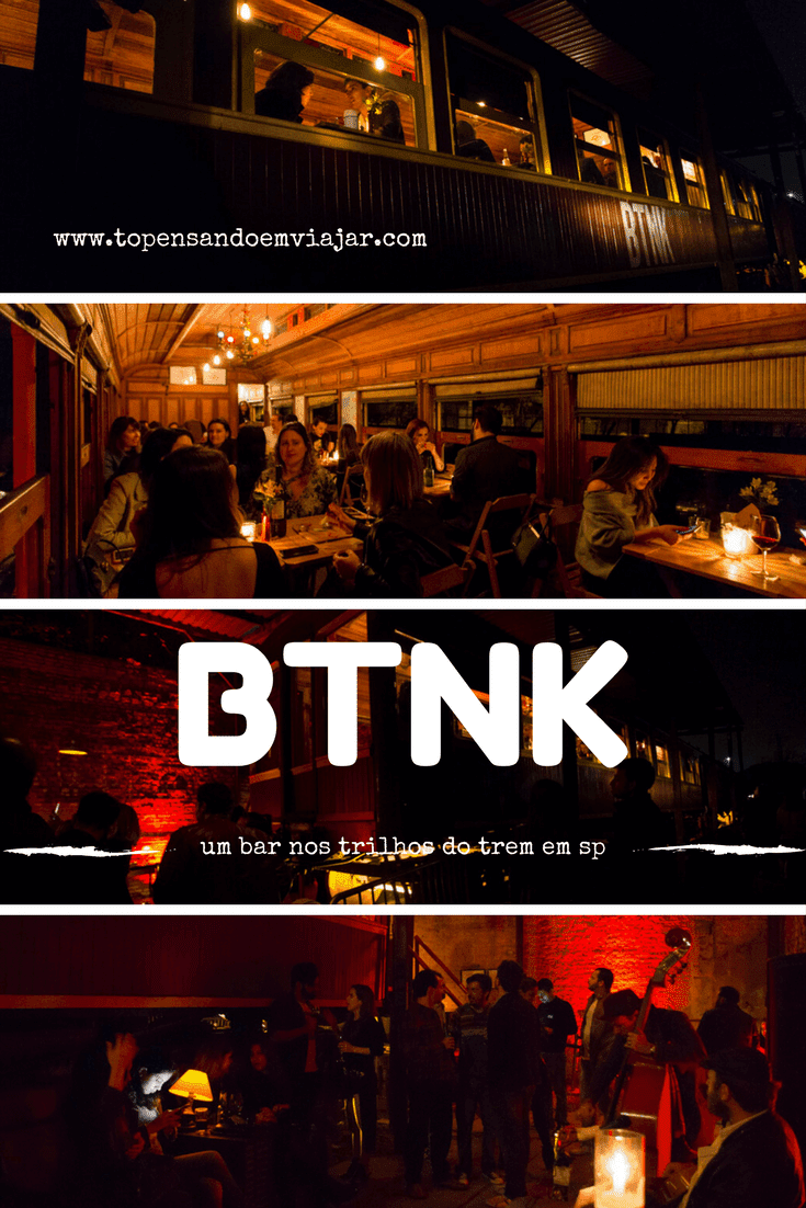 BTNK, um bar nos trilhos desativados do trem em SP