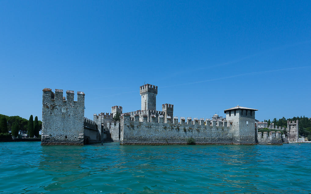 O belíssimo Lago di Garda, na Itália