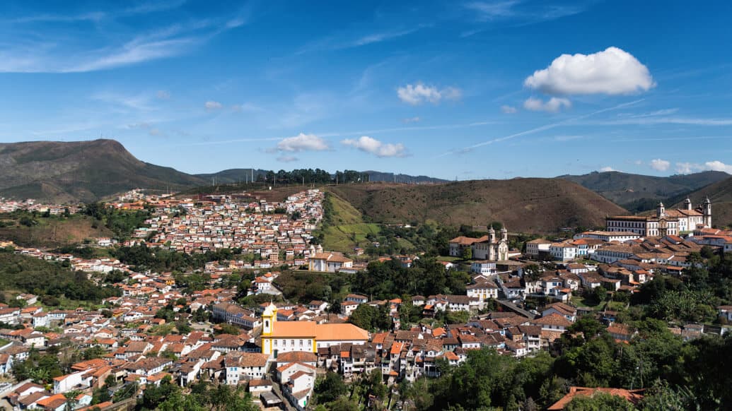 Os melhores mirantes de Ouro Preto para ver a cidade do alto