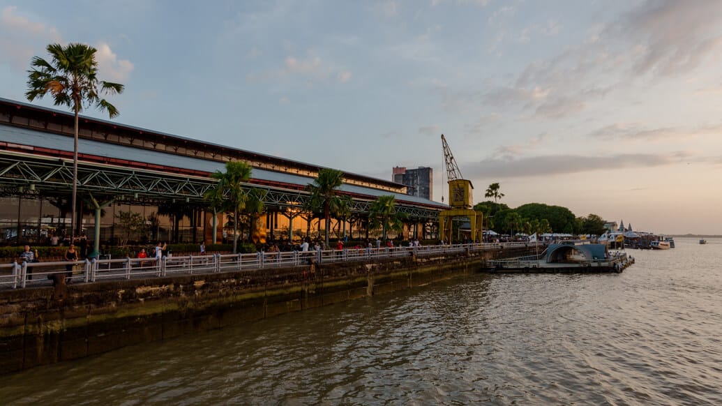 Passeio fluvial Orla Ao Entardecer em Belém do Pará