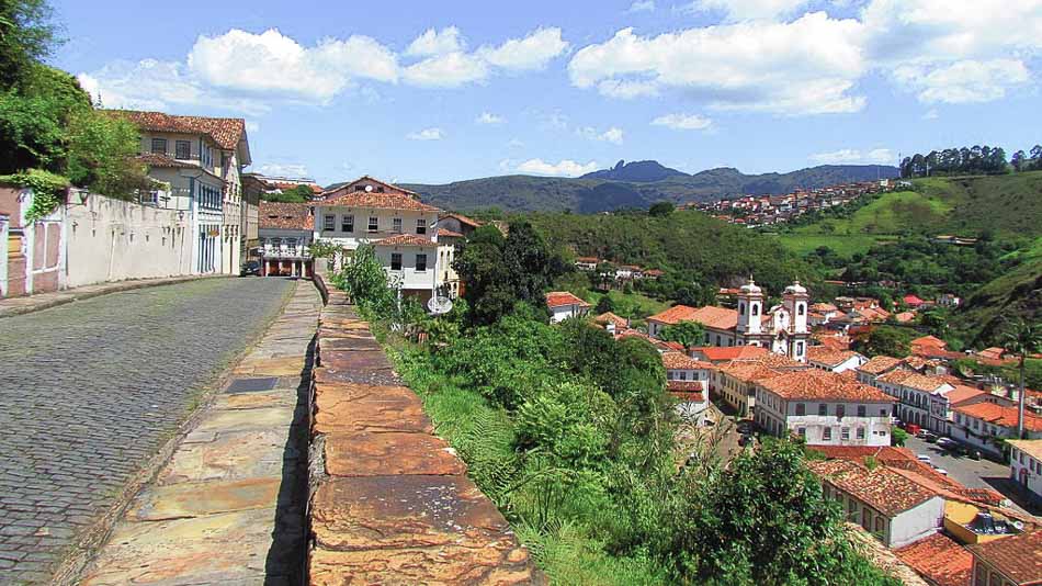 Mirantes em Ouro Preto: Rua Getúlio Vargas 