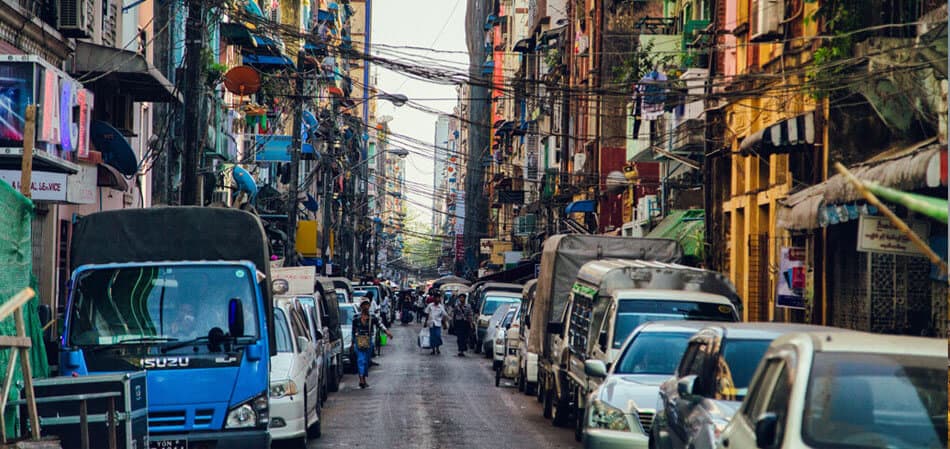 onde se hospedar em Yangon