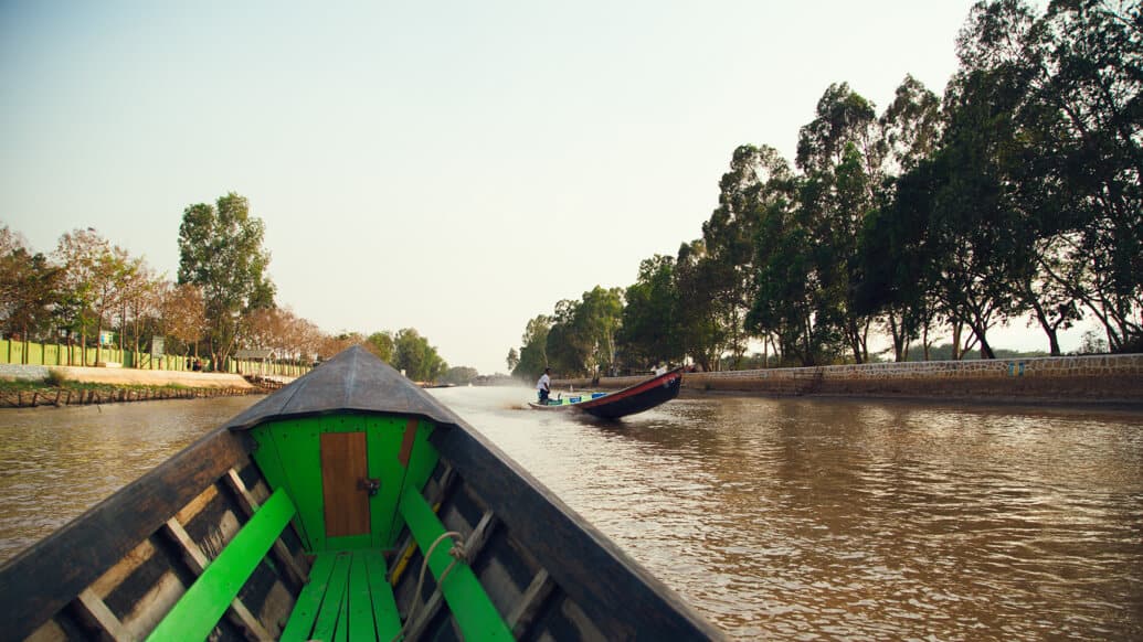 Lago Inle em Myanmar