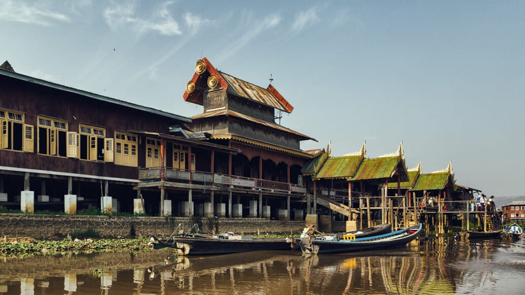 Lago Inle em Myanmar