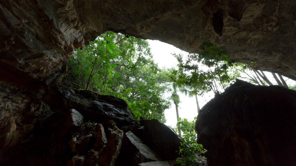 Rota das Grutas Peter Lund: Entrada da Gruta do Maquiné, em Cordisburgo, MG