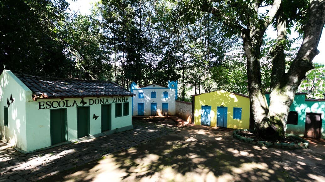 Um dos ambientes do Memorial do Cerrado em Goiânia