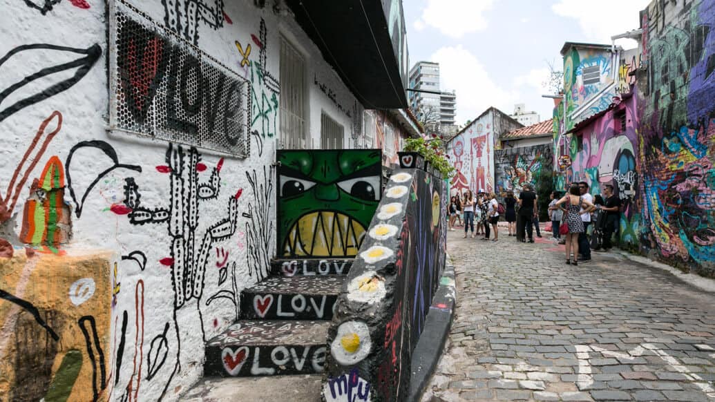 Férias de janeiro em São Paulo: Beco do Batman