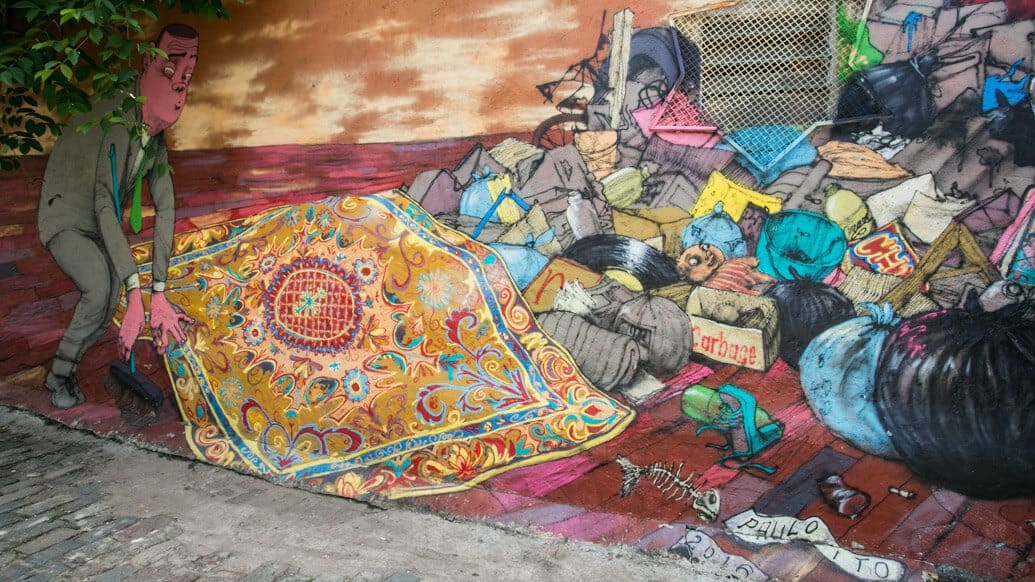 Mural do Paulo Ito no Beco do Batman, em São Paulo Beco do Batman, em São Paulo