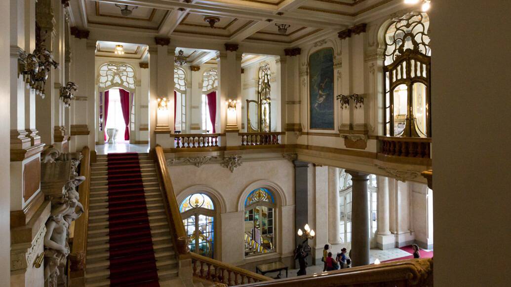 Escadaria do Theatro Municipal de São Paulo