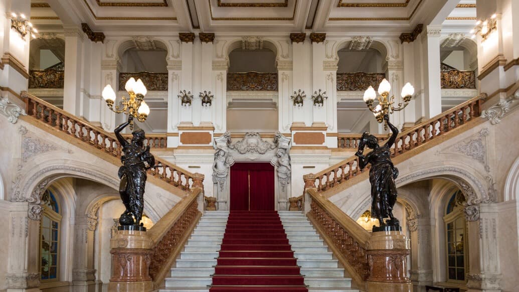 Escadaria do Theatro Municipal de São Paulo