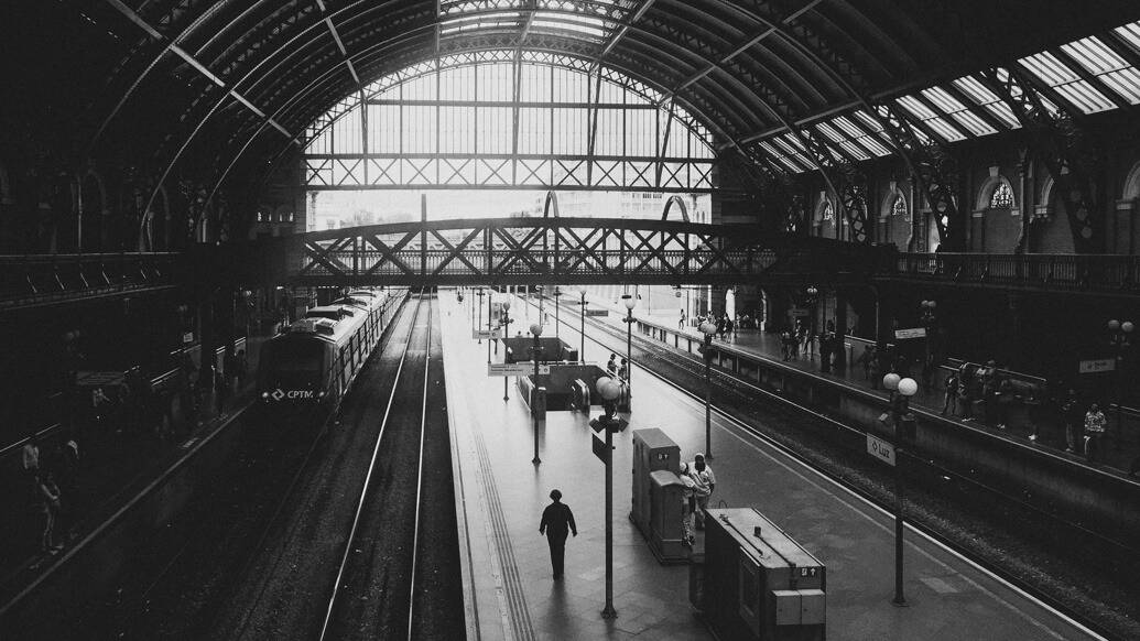 Estação da Luz em São Paulo