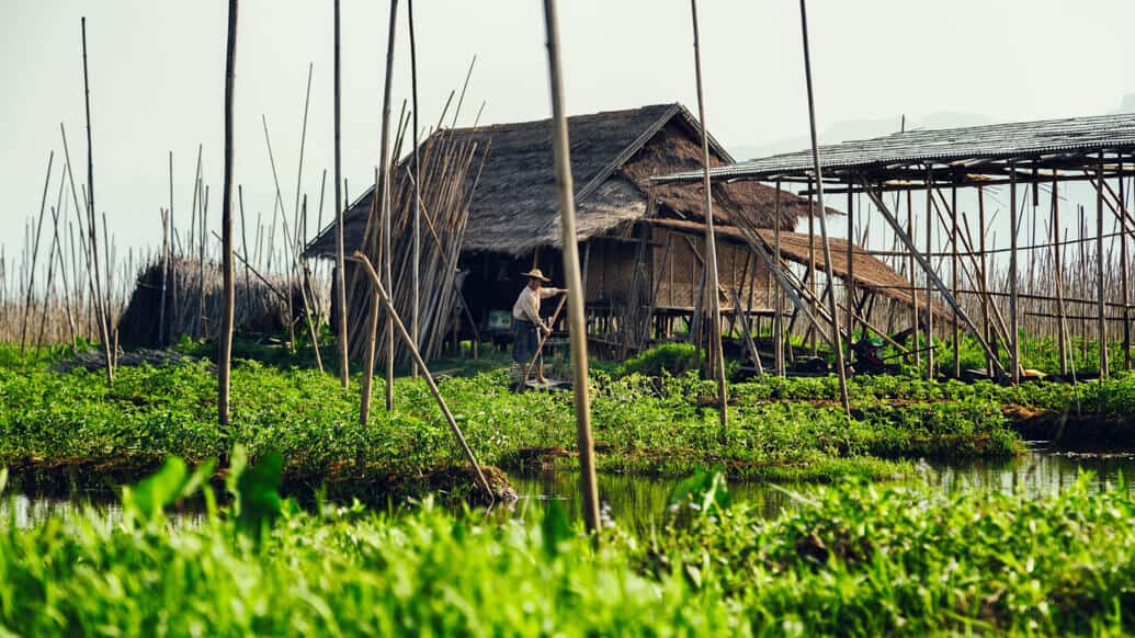 Lago Inle, em Myanmar