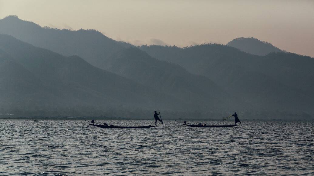 Lago Inle em Myanmar