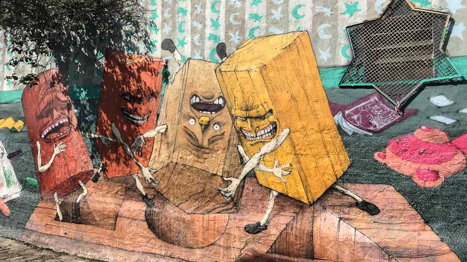 Novo mural do Paulo Ito, no Beco do Batman em SP Beco do Batman em São Paulo