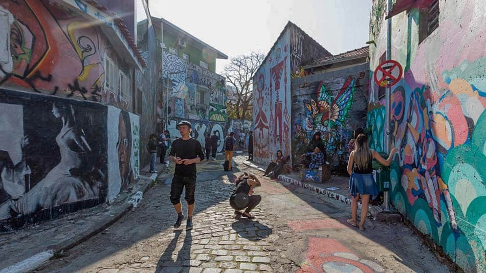 Onde fazer fotos no Beco do Batman