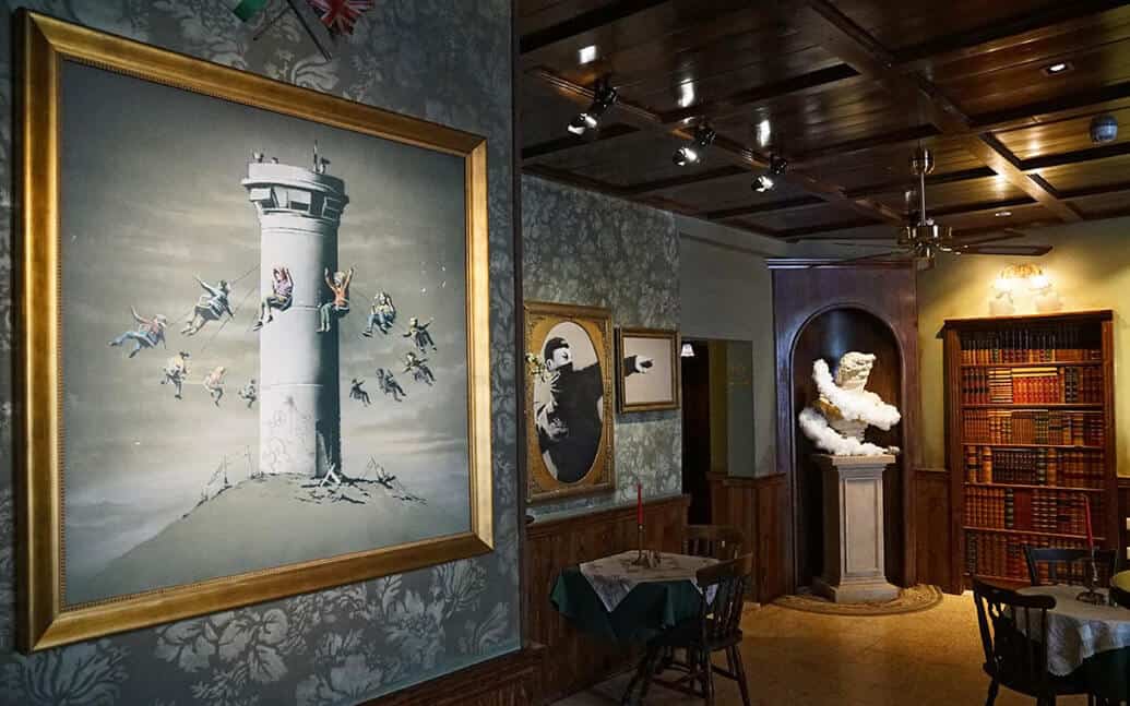 Banksy e The Walled Off Hotel