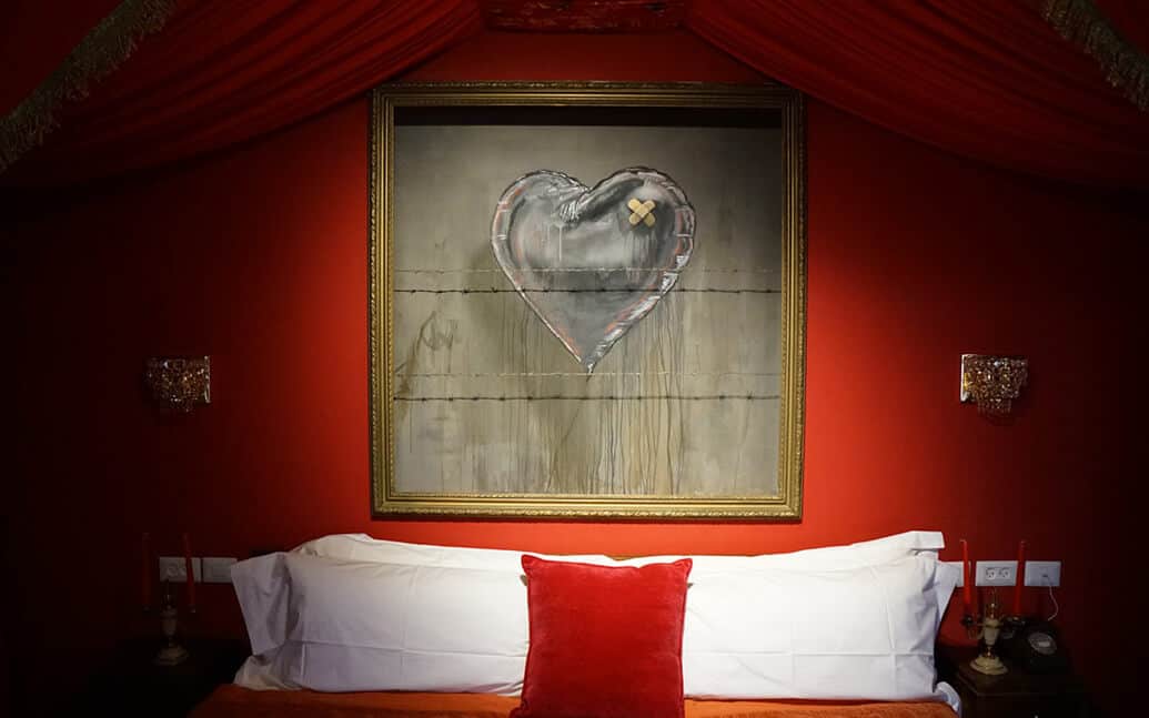 Banksy e The Walled Off Hotel