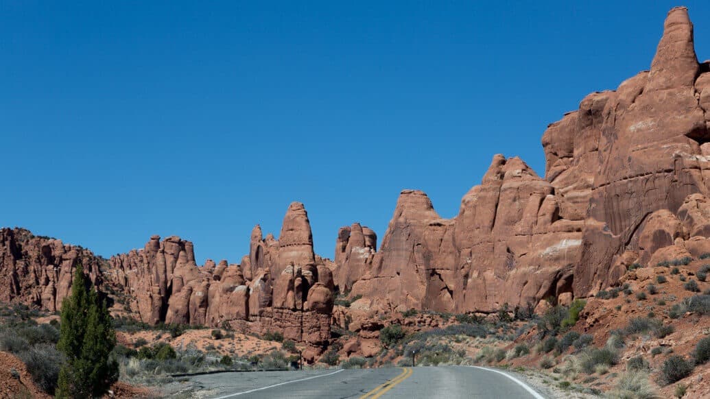 Dia no Arches e Canyonlands