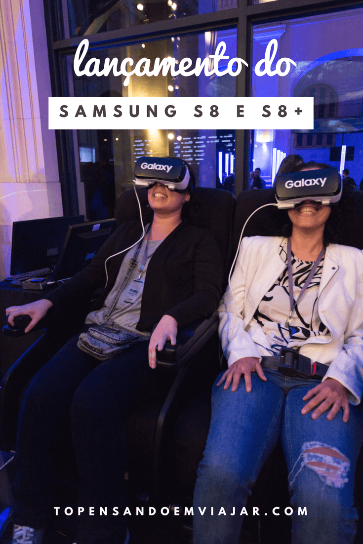 Fomos conferir o lançamento dos novos smartphones Samsung Galaxy S8 e Galaxy S8+, que em 17 de abril na lindíssima Sala São Paulo. Samsung Galaxy S8