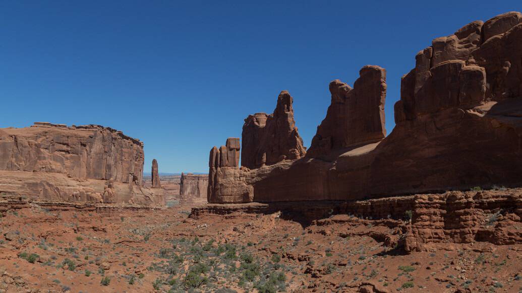 Dia no Arches e Canyonlands